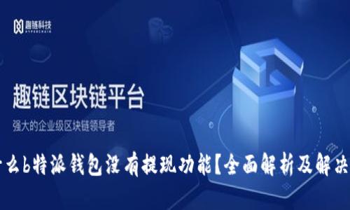为什么b特派钱包没有提现功能？全面解析及解决方案