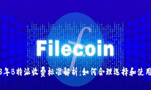 2023年B特派收费标准解析：如何合理选择和使用服务